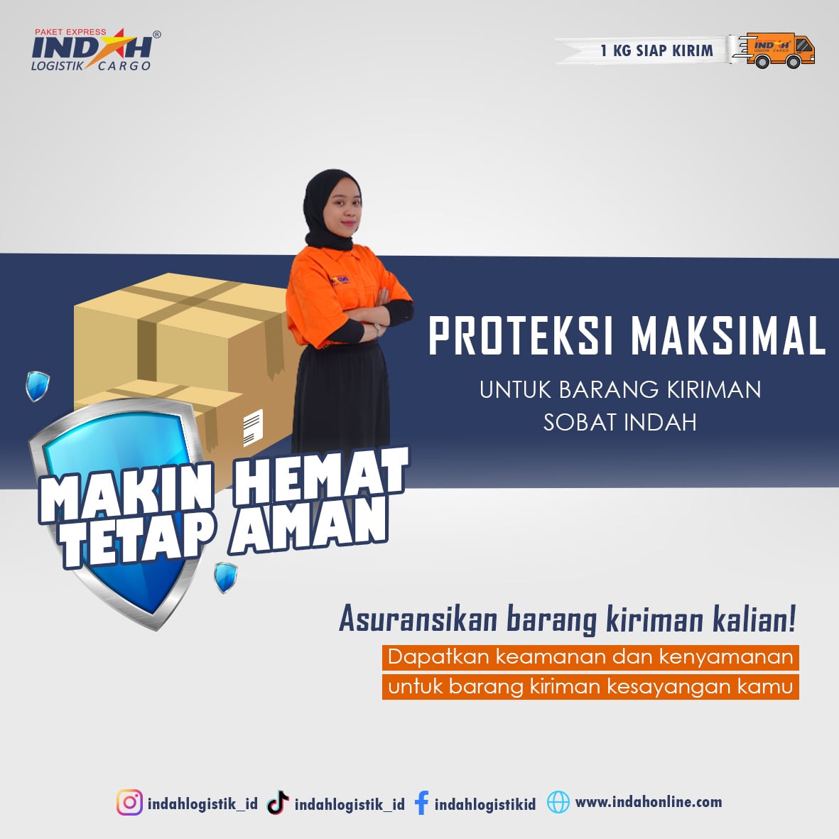 Proteksi Aman, Asuransikan Barang Kiriman Kamu